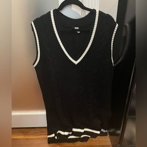 Sweater vest dress